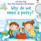 Usborne Lift-the-flap Why Do We Need A Potty? by Katie Daynes (Very First Lift-the-Flap Questions and Answers) | Board Book