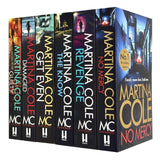 Martina Cole Collection 6 Books Set ( (No Mercy , Guilty, Damaged, Revenge, The know, Get Even)