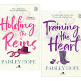 Silver Pines Ranch Series By Paisley Hope 2 Books Collection Set (Holding the Reins and Training the Heart)