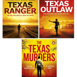 The Texas Ranger Series Book 1-3 by James Patterson 3 Books Collection Set (Texas Ranger, Texas Outlaw and The Texas Murders)