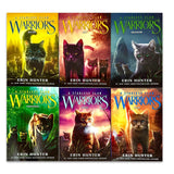 Warrior Cats Series 8 – A Starless Clan 6 Books Collection Set by Erin Hunter | River, Sky, Shadow, Thunder, Wind & Star | Children's Fantasy Adventure Series