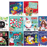 Christmas Story Books 10 Books Collection Set for Kids – Festive Bedtime Stories, Colourful Illustrated Children's Books, Christmas Reading Gift Set in Ziplock Bag