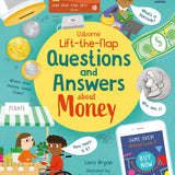 Lift-the-flap Questions and Answers about Money By Lara Bryan