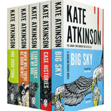 Kate Atkinson 5 Book Set Collection, A Jackson Brodie Novel, Started Early, Took My Dog...