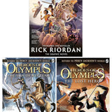Heroes of Olympus Graphic Novels– 3-Book Collection by Rick Riordan| Greek Mythology,& Fantasy (The Lost Hero, The Son of Neptune, The Mark of Athena)