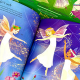 Usborne Sticker Dolly Dressing Activity Pack – 4 Mini Sticker Books | Unicorns, Mermaids, Dancing Fairies & Fairy Princesses | 500+ Stickers