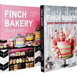 The Finch Bakery and Finch Bakery Disco Bakes and Party Cakes By Lauren Finch, Rachel Finch 2 Books Collection Set