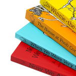 Photo of Winnie the Pooh Classic Collection 4 Books Set Spines by A.A. Milne on a White Background
