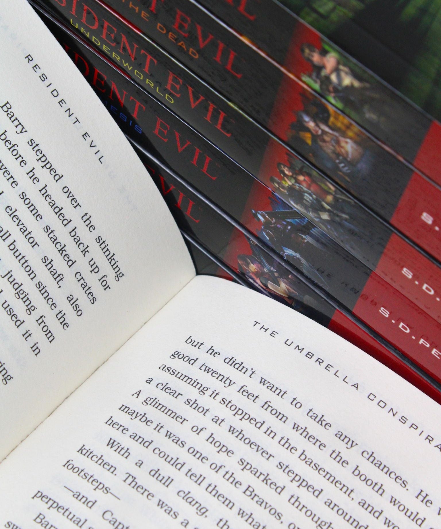 Photo of Resident Evil Books 1-7  by S.D. Perry Text