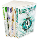 Magisterium Series 4 Books Set Collection Copper Gauntlet, Silver Mask