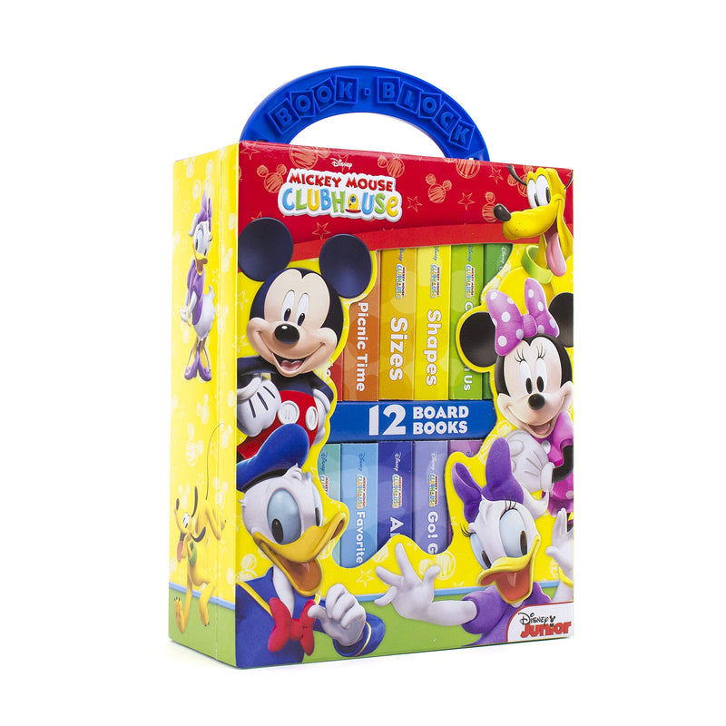 Disney Junior Mickey Mouse Clubhouse 12 Board Books Collection Box Set