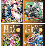 JoJo's Bizarre Adventure Part 5 - Golden Wind Series 4 Books Collection Set (Vol 6-9) by Hirohiko Araki