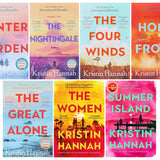 Kristin Hannah 7 Books Collection Set (Winter Garden, The Nightingale, The Four Winds, Home Front, The Great Alone, The Women and Summer Island)