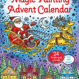 Magical Christmas Painting Advent Calendar | 24 Festive Books, Paintbrush and Endless Fun (Paperback)