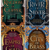 The Daevabad Trilogy Collection 4 Books Set By Shannon Chakraborty (The City of Brass, The Kingdom of Copper, The Empire of Gold, The River of Silver)