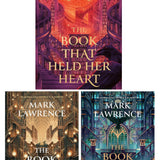 The Library Trilogy by Mark Lawrence 3 Books Collection Set (The Book That Held Her Heart, The Book That Broke the World and The Book That Wouldn't Burn)