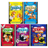 Grimwood Series 5 Books Collection Set by Nadia Shireen (Rock the Vote!, Party Animals, Attack of the Stink Monster & More