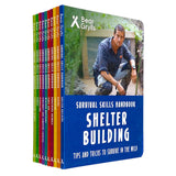 Bear Grylls Survival Skills Handbook Collection - 10 Book Set for Wilderness Survival, Adventure & Outdoor Skills - New Edition Survival Guide Book
