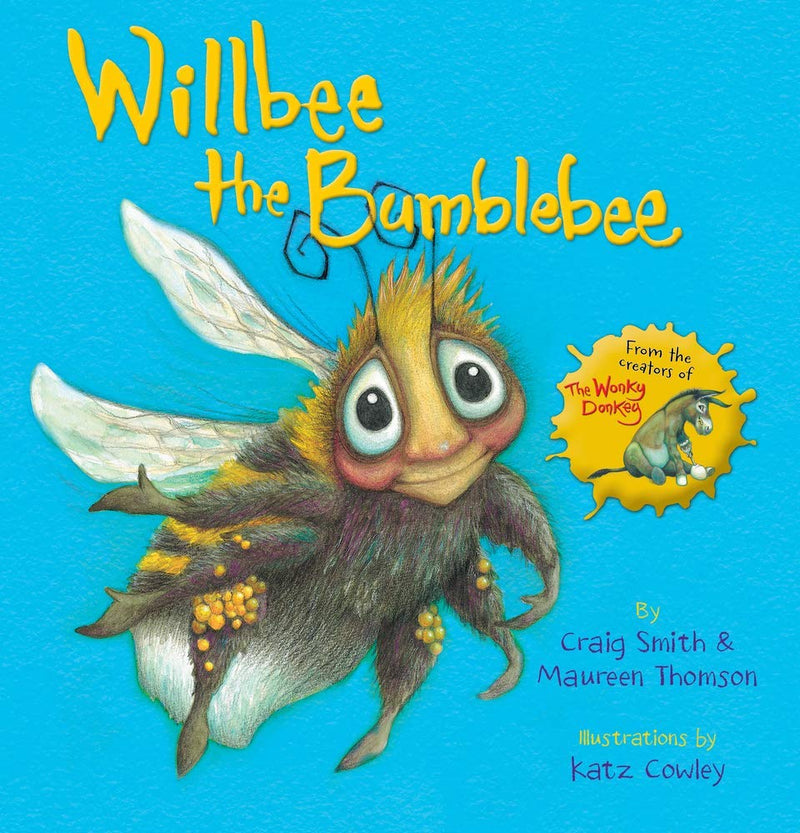 Wonky Donkey 3 Books Set Dinky Donkey, Willbee the Bumblebee by Craig Smith