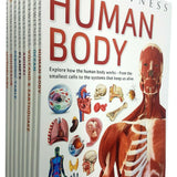 DK Eyewitness Collection 8 Book Set - Children's Educational Pack: Animals, Human Body, Ocean, Nature, Science, Discovery, Adventure, Fun Learning