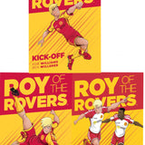 Roy of the Rovers Graphic Novel 3 Books Collection Set Kick Off Foul Play Going up