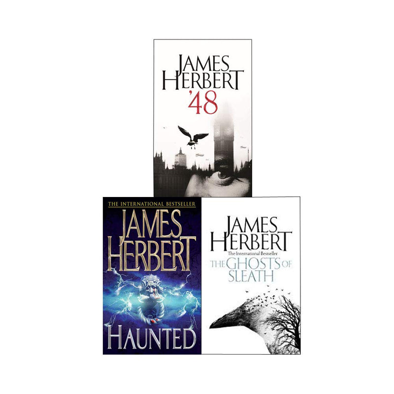 James Herbert Trilogy Collection 3 Books Set '48, Haunted