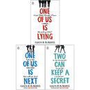 Photo of One Of Us Is Lying 3 Books Set by Karen McManus on a White Background