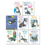 Mog the Cat 8-Book Collection by Judith Kerr | Classic children's books, fun stories, family adventures, read-aloud, early learning, for 8+ years