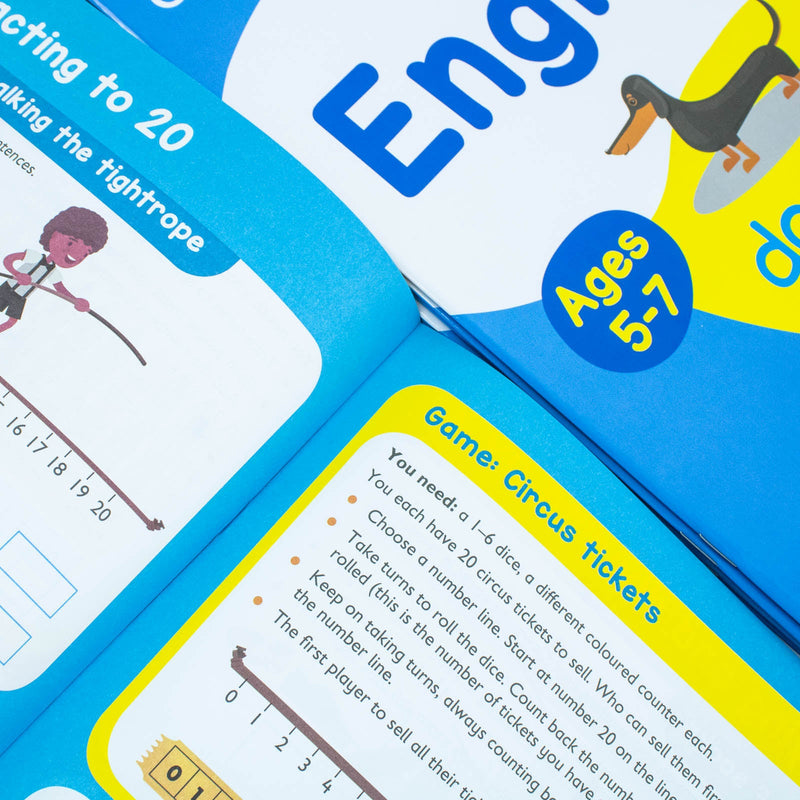 Collins Easy Learning Starter Set Ages 5-7: Ideal for home learning (Collins Easy Learning KS1)