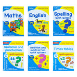 Collins Easy Learning Starter Set (Ages 5–7) – KS1 Educational Books | Fun Home Learning, Literacy, Phonics, Numbers, Writing, Math, Workbooks