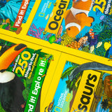 National Geographic Kids Find It! Explore It! 6-Book Collection|Educational Nonfiction Series on Animals, Oceans, Dinosaurs, Insects, Nature & History