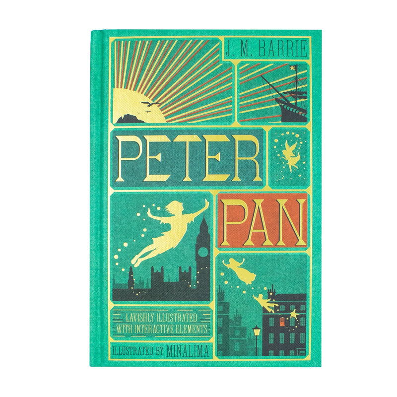 Peter Pan (MinaLima Edition) lllustrated with Interactive Elements J. M. Barrie & MinaLima