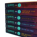 Warriors Cat A Vision of Shadows Series Books 1 - 6 Series 6 Collection Set By Erin Hunter