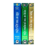 Artefacts of Ouranos Series 3 Books Collection Set By Nisha J. Tuli (Trial of the Sun Queen, Rule of the Aurora King and Fate of the Sun King)