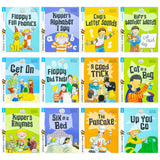Biff, Chip and Kipper Read with Oxford Stage 1 (24 Books Collection Set) by Roderick Hunt Age 3+ Paperback