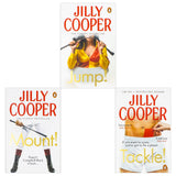 Rutshire Chronicles Series Book 9-11 By Jilly Cooper 3 Books Collection Set (Jump, Mount and Tackle) | Paperback