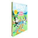 Explore the fun world of Bluey with this 5 books collection of activity books perfect for kids 3+ years. Endless fun and creativity await!