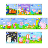 Peppa's Awesome Adventures 10 Storybook Collection Set (Garden Games, Fun At The Fair. Paper Planes, The Rainbow And More)