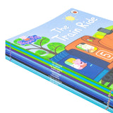 Peppa's Awesome Adventures 10 Storybook Collection Set (Garden Games, Fun At The Fair. Paper Planes, The Rainbow And More )