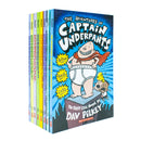 Captain Underpant 8 Book set ( 1-8 )