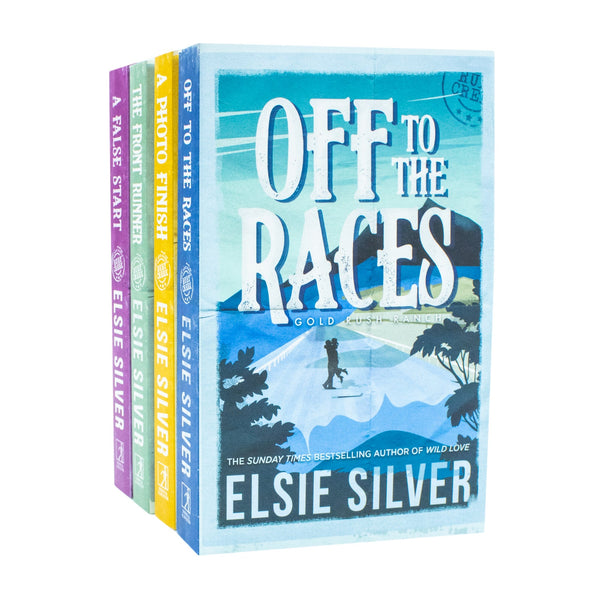 Gold Rush Ranch Series by Elsie Silver 4-Book Collection Set | Romantic Fiction, Young Adult Novels, Heartfelt Stories & Adventure for12+ years