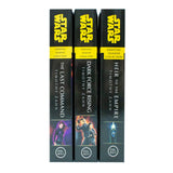 Star Wars Thrawn Series Collection 3 Book Set By Timothy Zahn (Heir to the Empire, Dark Force Rising, The Last Command)