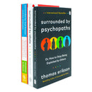 Surrounded by Psychopaths, Surrounded by Idiots, Surrounded by Bad Bosses By Thomas Erikson 3 Books Collection Set