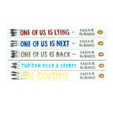 Karen M. McManus 5 Book Set - The Cousins, Two Can Keep a Secret, One of Us Is Lying Series, YA Mystery Thriller Collection for Teen & Adult Readers