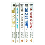 Karen M. McManus 5 Book Set - The Cousins, Two Can Keep a Secret, One of Us Is Lying Series, YA Mystery Thriller Collection for Teen & Adult Readers