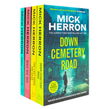 Mick Herron Zoe Boehm Thrillers 4 Books Collection Set (Down Cemetery Road, The Last Voice You Hear, Why We Die, Smoke and Whispers) | Paperback