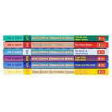 The Babysitters Club 6 Books Collection (Books 7 to 12) by Ann M Martin (Claudia and Mean Janine, Boy-Crazy Stacey, The Ghost at Dawn's House, Logan Likes Mary Anne!, Kristy and the Snobs, Claudia and the New Girl)