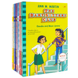 The Babysitters Club 6 Books Collection (Books 7 to 12) by Ann M Martin (Claudia and Mean Janine, Boy-Crazy Stacey, The Ghost at Dawn's House, Logan Likes Mary Anne!, Kristy and the Snobs, Claudia and the New Girl)
