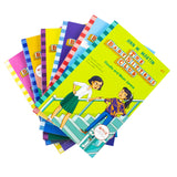 The Babysitters Club 6 Books Collection (Books 7 to 12) by Ann M Martin (Claudia and Mean Janine, Boy-Crazy Stacey, The Ghost at Dawn's House, Logan Likes Mary Anne!, Kristy and the Snobs, Claudia and the New Girl)
