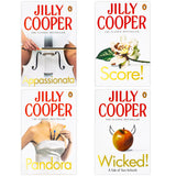 Rutshire Chronicles Series Book 5-8 By Jilly Cooper 4 Books Collection Set (Appassionata, Pandora, Wicked and Score)